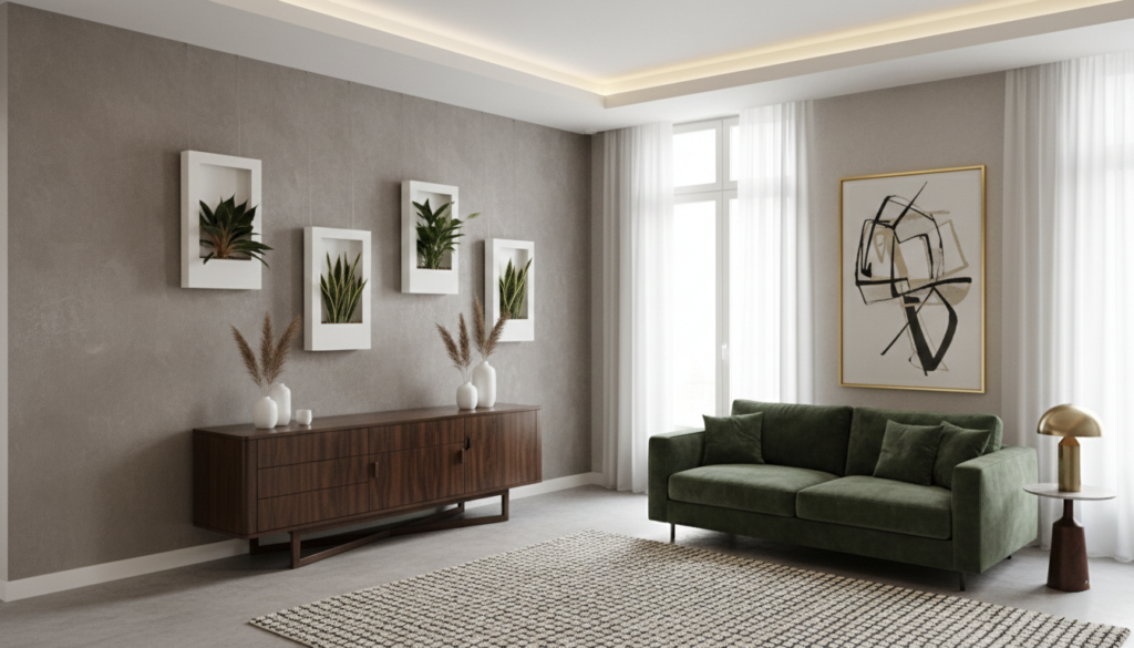 Portraits de nature — cadres végétaux pour plantes