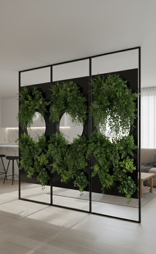 L'Eclipse — mur végétal d'intérieur luxueux