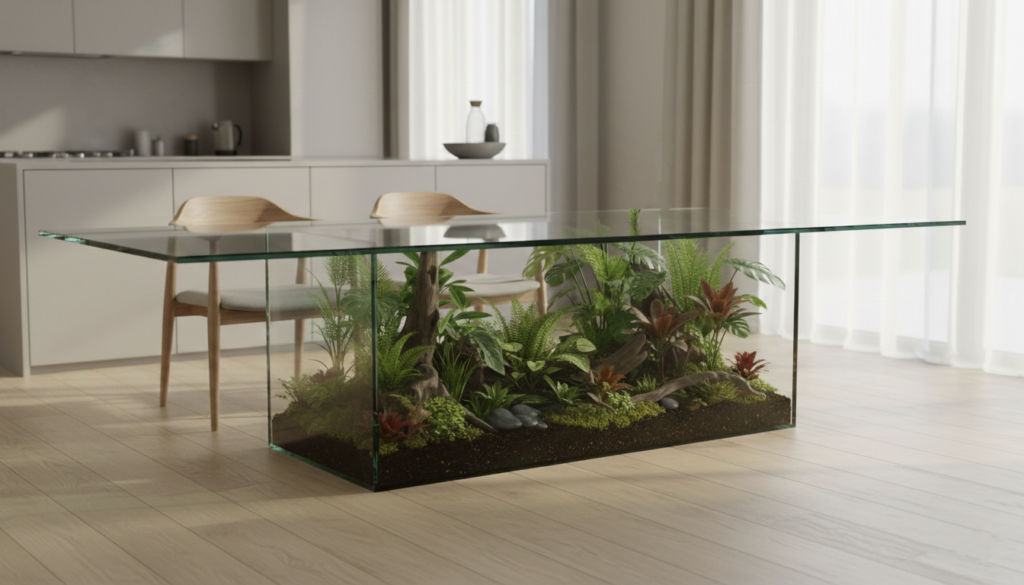 Immersion — table végétale art de la table